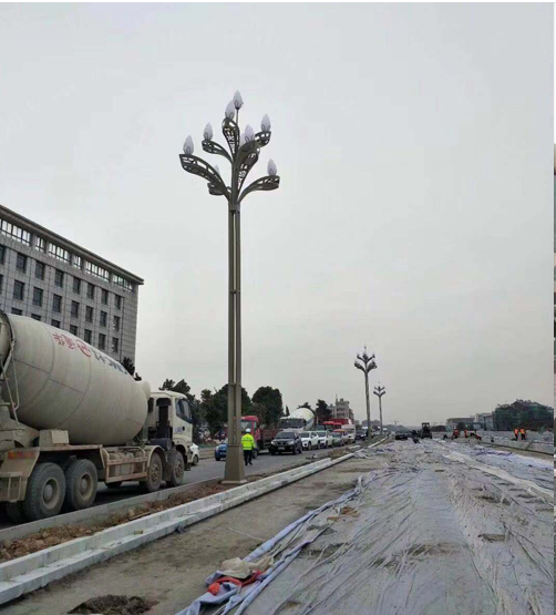 江寧區(qū)繞城主路花燈